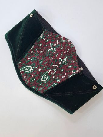 کرست کمری مخمل و ترمه