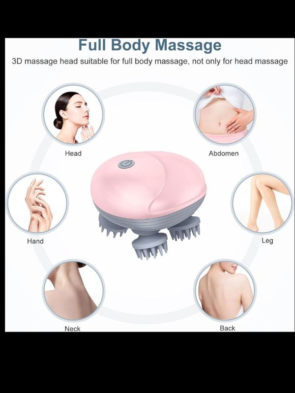 ماساژور هوشمند اسکالپ Smart Scalp Massager - صورتی