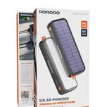 پاوربانک 20000 هزار خورشیدی پرودو مدل Porodo Solar-Powered