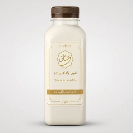 شیر تازه بادام ساده