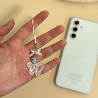 آویز موبایل و چارم فون و آویز فلش پروانه