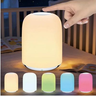 چراغ خواب شارژی آر جی بی مدل LT-T9