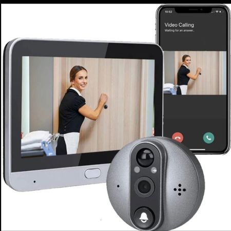چشمی هوشمند دیجیتال همراه با مانیتور مدل ED-300PA