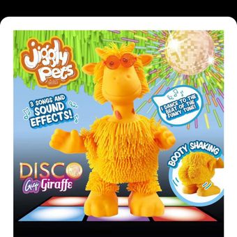 عروسک زرافه رقاص مدل Disco Giraffe (جیگلی پتس)