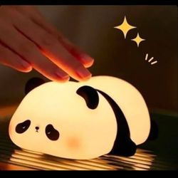 چراغ خواب سیلیکونی پاندا هفت رنگ