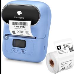 دستگاه لیبل پرینترسریع  شارژی مدل M110 برند Phomemo
