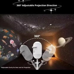 چراغ خواب و پروژکتور کهکشان مدل Starry Sky Projection Nightlight