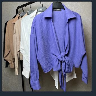 شومیز تابستانی گره ای شیک و جدید مارال