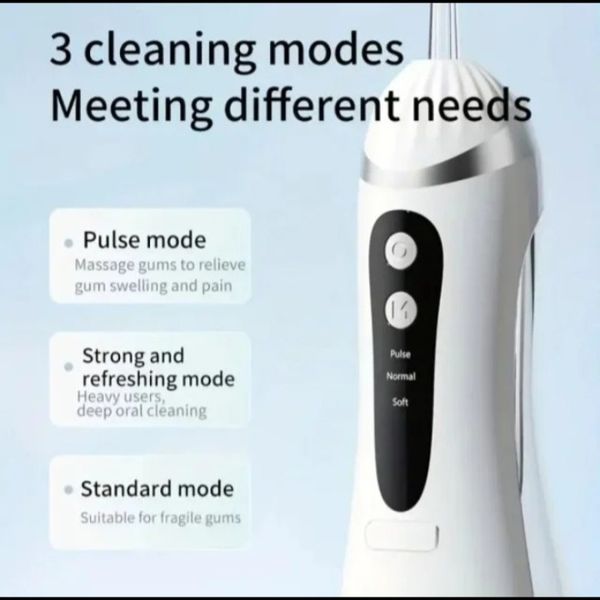 واتر جت دندان شارژی  مدل   ORAL irrigator A16 چهار کاره با 4 سری