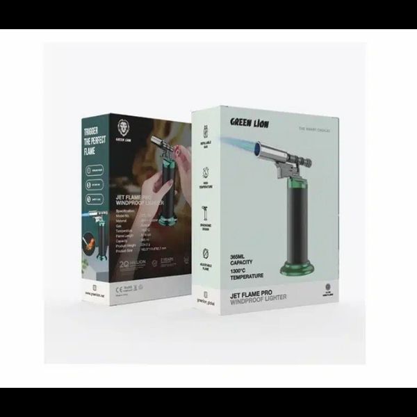 فندک جت ضد باد گرین لاین Jet Flame Pro | شعله قوی