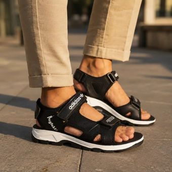 کفش صندل.  مردانه مدل Adidas-مشکی ✨ تابستون رو با استایل و راحتیِ آدیداس بگذرون