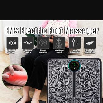 ماساژور پا مدل EMS پاهات قلبت دومته، بهش استراحت بده! 🦶