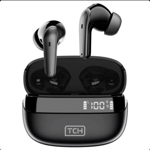 هدست بلوتوثی تی سی اچ مدل TCH Black Blade L10 ANC گارانتی 18 ماهه شرکتی