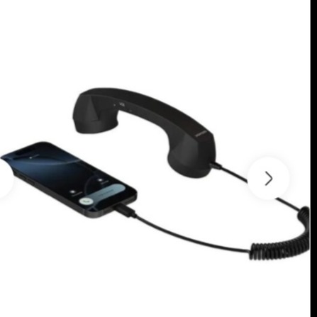گوشی کلاسیک رومیزی پرودو مدل PD569BK با کانکتور Type-C