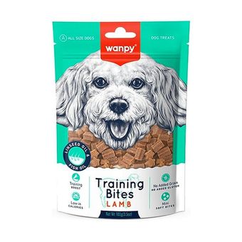 تشویقی سگ ونپی Training Bites Lamb وزن 100 گرم | Wanpy