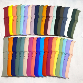 بند سیلیکونی ساعت ساده