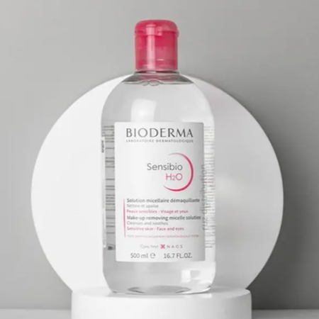 میسلار واتر پاک کننده آرایش مناسب پوست خشک و حساس  Bioderma Sensibio Moisturizing Micellar Water