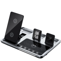 شارژر وایرلس 4 کاره Wireless charging R11