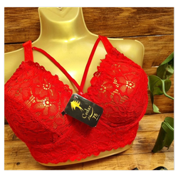 سوتین دانتل اعلا زیر کش مخفی و فنر دار