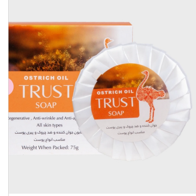 صابون عصاره شترمرغ تراست