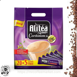 شیر چای علی تی 3 در 1 با طعم هل(اصل)25 عددی