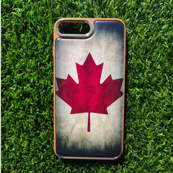 کاور قاب موبایل طرح دار آیفون 7/8plus طرح برگ