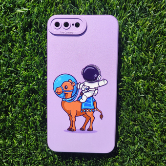 کاور گارد طرح دار ژله ای گوشی آیفون 7و8 پلاس