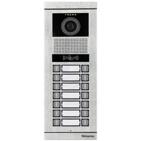 پنل کارت خوان تصویری رنگی 14 واحدی فرداد با ماژول (سیماران)