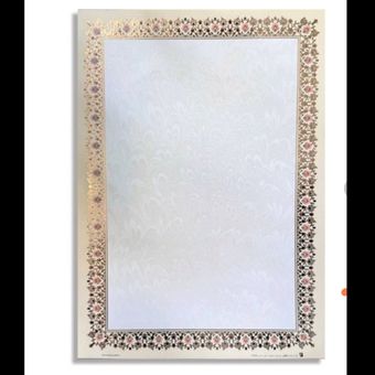 کاغذ تذهیب گلاسهa4 ده عددی