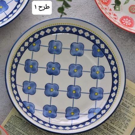 بشقاب گود طرح دار