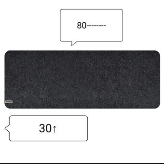 پد زیر دست نمدی با کف چرمی