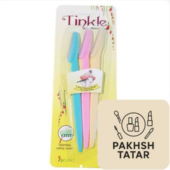 دسته تیغ ابرو3عددی تینکل