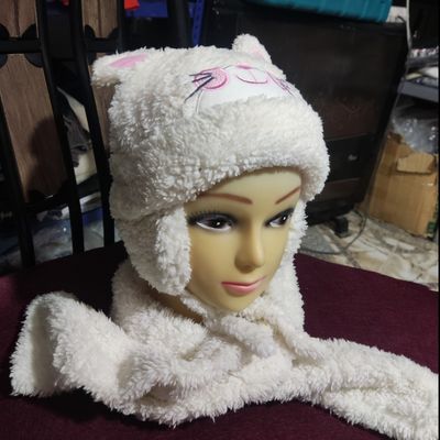 شال وکلاه نوزادی شیک تدی