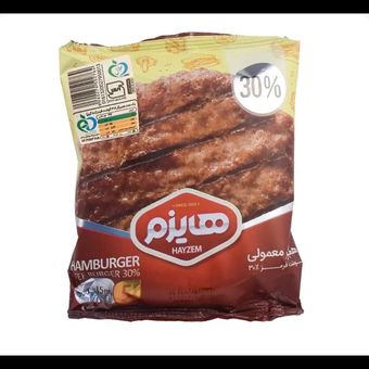 همبرگر 30درصد 500گرمی هایزم