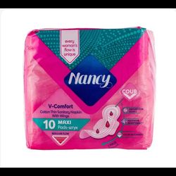 نوار بهداشتی نانسی نازک 10عددی بزرگ سالان