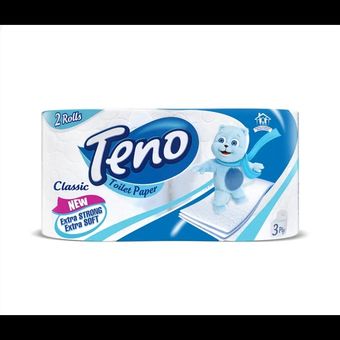 دستمال توالت سه لایه 2رول