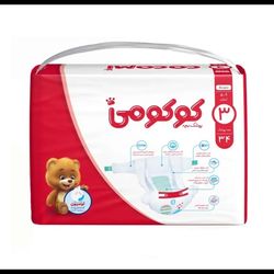 پوشک بچه سایز 3 تعداد 34عددی