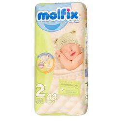 پوشک بچه سایز 2 مولفیکس 44عددی