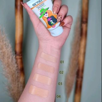 کرم پودر و ضد آفتاب رنگی استار کالکشن کد 4