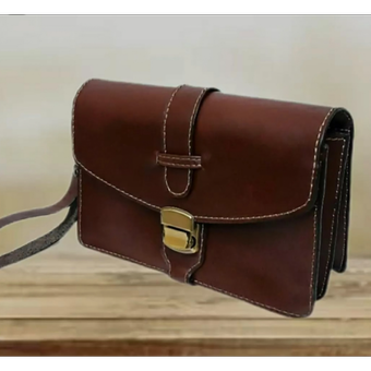 کیف دستی چرمی مدل 455