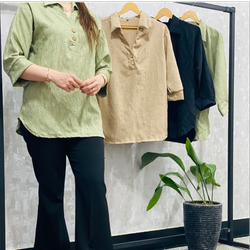 تنیک مانتویی یقه بسته