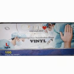 دستکش لاتکس سورنا سایز لارج (L)100عددی