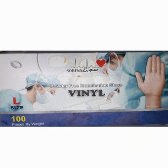 دستکش لاتکس سورنا سایز لارج (L)100عددی