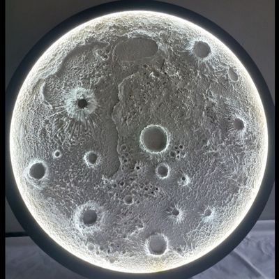تابلو ماه برجسته قطر 1 متر