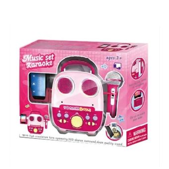 اسباب بازی مدل اسپیکر بلوتوثی همراه میکروفون طرح چراغدار  کد 18938