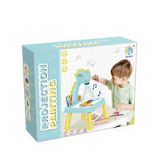 اسباب بازی مدل میز نقاشی پرژکتور دار طرح دایناسور همراه ماژیک 12 رنگ کد 7-2021