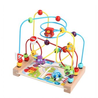 اسباب بازی مدل دست ورزی تفکیک رنگ طرح چوبی کد 432