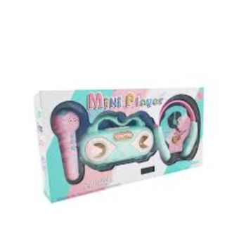 اسباب بازی مدل ست ضبط و هدفون طرح باطری خور کد 2766