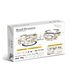 اسباب بازی مدل قطار طرح چوب طرح باطری خور کد 3D518