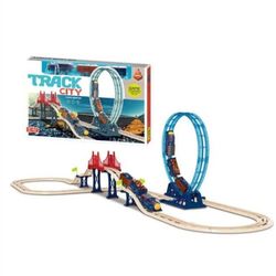 اسباب بازی مدل ترن ریل سیتی طرح شارژی کد 4144B